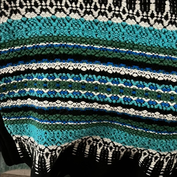 Wool pattern scarf - Picture 2 of 5